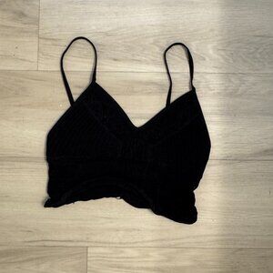 Free People | Black lace cami